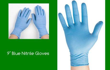 Blue Nitrile Gloves