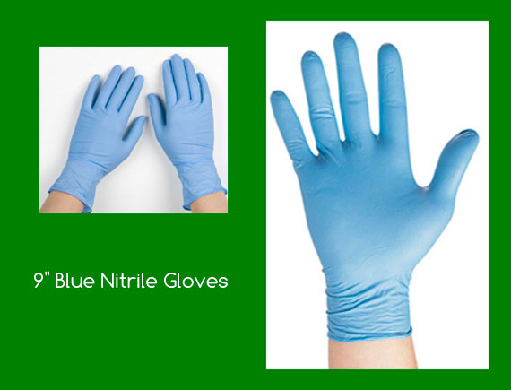 Blue Nitrile Gloves Blue Nitrile Gloves