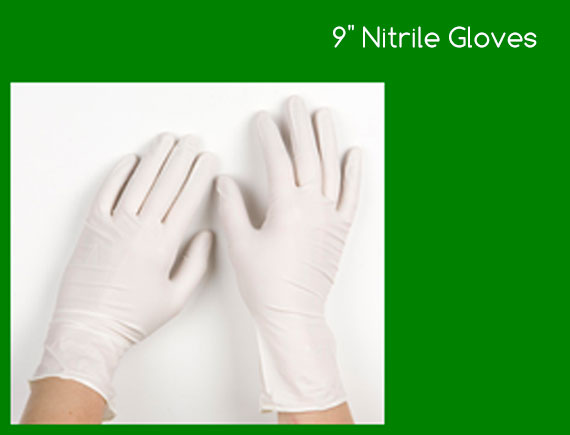 Nitrile Clear Room Gloves